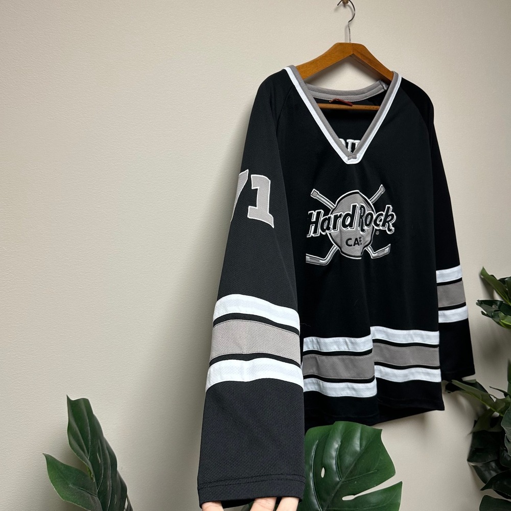 Vintage Hard Rock Cafe Hockey Jersey - Picture 3 of 6